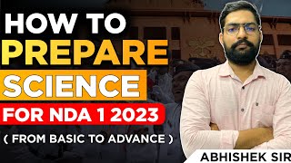 Basic To Advance😱 NDA Preparation 2023  Science Prepare ChapterWise Tips and Strategy  Sumit Sir [upl. by Itnaihc]