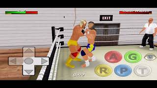 Wrestling Revolution 3D DAF vs RANDY WALKER [upl. by Aeslahc565]