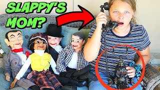 SLAPPYS BACK W SLAPPY FAMILY Attack of The Dummies SLAPPYS MOM COMING GOOSEBUMPS IN REAL LIFE [upl. by Rise]