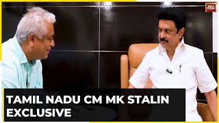 Tamil Nadu CM MK Stalin Exclusive On Tamil Nadu Lok Sabha Elections And The BJP Factor  India Today [upl. by Rehctelf]