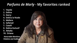 Parfums de Marly  My favorites ranked [upl. by Drusie]