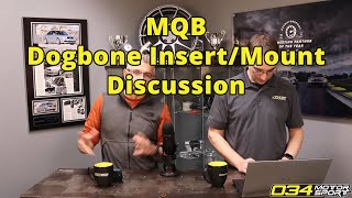 MQB Dogbone Mount and Insert Discussion  034Motorsport FAQ [upl. by Arreip]