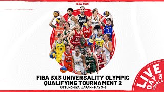 RELIVE  FIBA 3x3 Universality Olympic Qualifying Tournament 2 2024  Finals  3x3 Basketball [upl. by Naud]