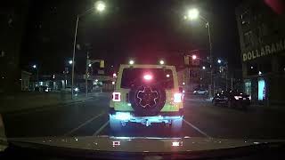 Downtown Toronto  Night Drive from Bloor amp Dufferin to Roncesvalles  Hyundai Elantra  Dashcam [upl. by Kristen590]