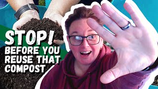 How to sterilise used compost for your seed and potting mixes [upl. by Leva]