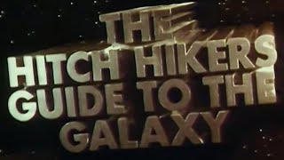 The Hitchhikers Guide to the Galaxy  Title Sequence  BBC Studios [upl. by Earised]