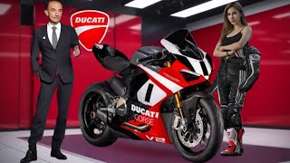 2025 NEW DUCATI PANIGALE V2 SUPERQUADRO FINAL EDITION INTRODUCED [upl. by Enitram]