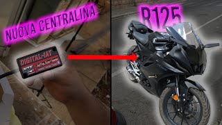 Istallazione CENTRALINA AGGIUNTIVA Digitial IAT NTE  Yamaha r125 2023 [upl. by Janene]