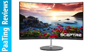 Sceptre C275W1920RN 27quot Curved LED Monitor ✅ Review [upl. by Iddo262]