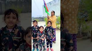 Golu molu pihu ko fauj ki training di😍  republic day golumolupihu vlogs viralvlogs viralvideo [upl. by Claire]