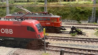 Modelleisenbahn H0  Besuch beim ESV Knittelfeld August 2021 [upl. by Audsley]