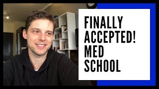 ACCEPTED into MEDICAL SCHOOL [upl. by Zolly244]