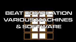 Beat Compilation  MPC One  Maschine Plus  Akai Force  TR8S  Deluge  Octatrack MK1  S2400 [upl. by Poul]