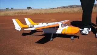 Cessna 337 Twin FY31AP Take Off Fail Crash [upl. by Carlisle]