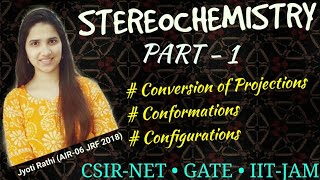 Stereochemistry with Tricks Part1conversion of projections\ conformations\ configurations [upl. by Illoh876]