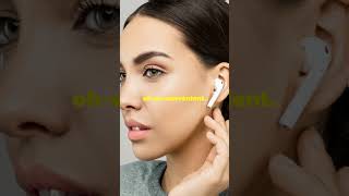 Which one do you like Earbuds vs Headphones earbuds headphones tech [upl. by Llesirg]