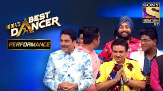 Taarak Mehta के Cast ने Indias Best Dancer के Set पे मचाया धूम  Indias Best Dancer [upl. by Ailimat908]