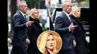 RFK Jr holds hands with Cheryl Hines at mom Ethel’s memorial service after bombshell Olivia Nuzzi [upl. by Natsirc]