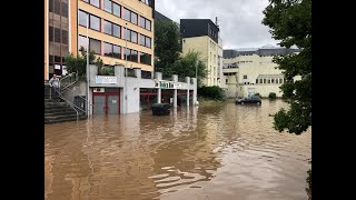 StarkregenUnwetter in Gerolstein vom 1415072021 [upl. by Panter634]