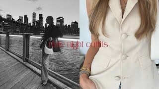 DATE NIGHT OUTFIT IDEAS  VALENTINES 2024  EFFORTLESS STYLE [upl. by Stedman543]