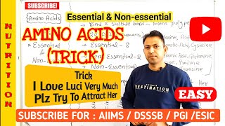 amino acids biochemistry  essential and non essential amino acids in hindi  nurses tech online [upl. by Ymaj]