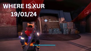 Where is Xur 19Jan24 [upl. by Esilenna]