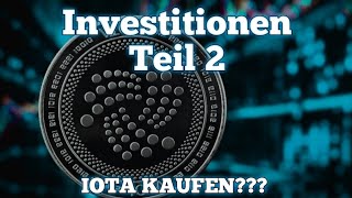 Meine Krypto Investitionen Teil 2  IOTA amp Co  Krypto News Deutsch [upl. by Nwahsaj]