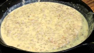 How to make Sausage Gravy  Biscuits and Gravy [upl. by Sybil721]