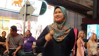 Cinta ku ke ethopialagu paling serasi dengan nurulfirst time dia busking banyak org minta lagu ni [upl. by Rumilly]