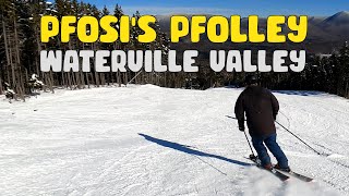 Outstanding Skiing on Pfosis Pfolley at Waterville Valley [upl. by Au]