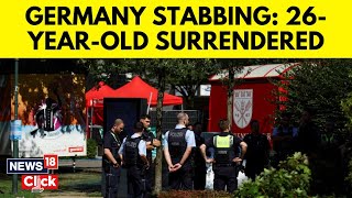 Solingen Attack Syrian Man Surrenders To Police And Confesses To Germany Stabbing Attack  N18G [upl. by Safko]