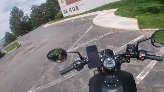 Quad lock initial review for Indian scout bobber and iPhone pro max case [upl. by Joya]