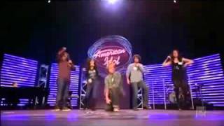 AmericanIdolHollywood2011GroupWeekR2P8ForgetYouCeeLoGreen [upl. by Harraf]