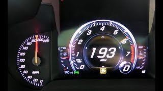 0194 mph 2019 ZR1 Corvette Test [upl. by Humfrid]