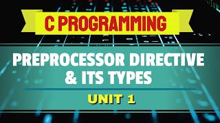 Preprocessor directive and its types UrduHindi [upl. by Gabie]