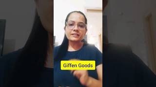 What is Giffen Goods  Examples of Giffen Goods economics ytshorts youtubeshorts [upl. by Tem]