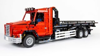 MOC LEGO® Technic Flatbed Tow Truck [upl. by Assenav]