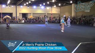 Jr Mens Prairie Chicken  2022 Hunting Moon Pow Wow  Powwowscom [upl. by Yetnom881]