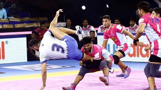 Pro Kabaddi 2019 Highlights  Tamil Thalaivas Vs Jaipur Pink Panthers  M127 [upl. by Shimkus]