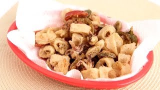 Old Bay Calamari Recipe  Laura Vitale  Laura in the Kitchen Episode 785 [upl. by Ashley]