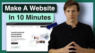 How To Make A Website Quickly Using AI wfree domain [upl. by Esinehc967]