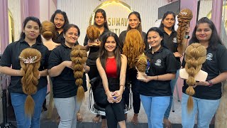 Mazya students chi hairstyle chi exam 🤩 Vaishnavi Auti Makeover  Next batch  20th Oct [upl. by Aicel]