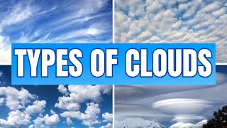 Cloud types stratus cumulus cirrus nimbus  strange formations [upl. by Salas]