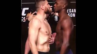 Best Weighin faceoffs UFC 259 Adesanya vs Blachowicz  nunes vs Anderson UFC mma Adesanya [upl. by Wesla]