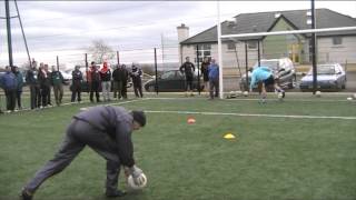 Antrim GAA Goalkeeping Session with Antrims Sean McGreevy Part 3 [upl. by Aduh41]