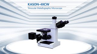 KASON4XCW Metallography microscope [upl. by Aowda]