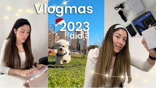 VLOGMAS 3 Tarde de paseo pruebo makeup nuevo y calendario de adviento fallido [upl. by Green]