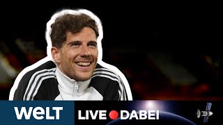 EM 2021 DFBPressekonferenz mit Leon Goretzka und Marcel Halstenberg  WELT LIVE DABEI [upl. by Paige]