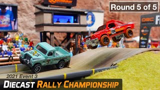 DRC Truck Edition Round 5 of 5 Diecast Rally Truck Racing [upl. by Peck473]