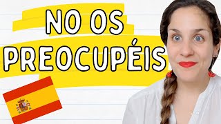 El IMPERATIVO NEGATIVO con Pronombres Reflexivos en español  ¿Cómo se forma Clase de gramática 🇪🇸 [upl. by Yolande]